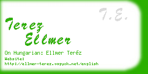 terez ellmer business card